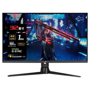 华硕XG32UQ 32英寸IPS 4K 160Hz显示器1ms G-SYNC HDR600 HDMI2.1