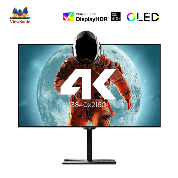优派XG323-4K-OLED 32英寸OLED显示器4K 240Hz双模FHD 480Hz刷新 Type-C