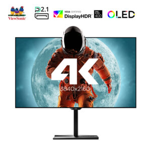优派XG323-4K-OLED-2 31.5英寸OLED屏4K 240Hz双模1K 480Hz满血DP2.1 Type-C 140W PD3.1 HDR400显示器