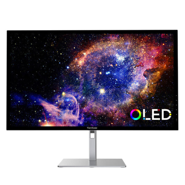优派 VX2722-4K-OLED 显示器 银色