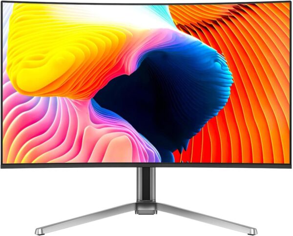 泰坦军团G32T9W 31.5英寸 QD量子点-OLED 4K 240Hz曲面屏 极光氛围灯 HDR400 内置音箱 C口65W 双电竞显示器