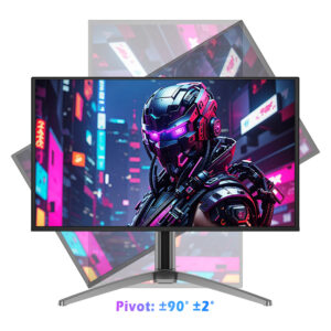 泰坦军团G27T8T 26.5英寸 QD-OLED 2K 360Hz 极光氛围灯 0.03ms快响 原生10bit 内置音箱 C口65W 电竞显示器
