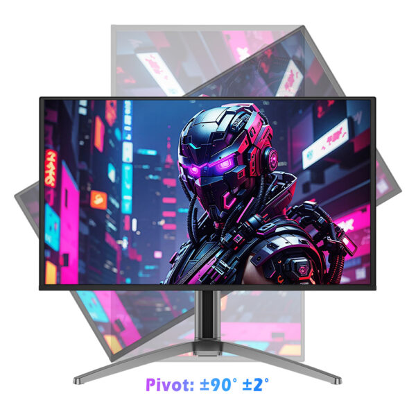泰坦军团G27T8T 26.5英寸 QD-OLED 2K 360Hz 极光氛围灯 0.03ms快响 原生10bit 内置音箱 C口65W 电竞显示器