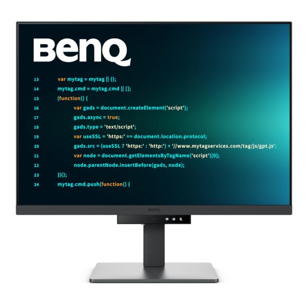 明基RD240Q 24.1英寸2K 专业编程显示器 Type-C90W 16:10 护眼 硬件滤蓝光程序员编码显示屏