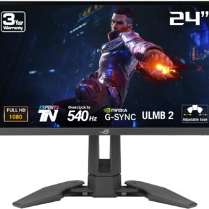 华硕ROG PG248QP 24英寸电竞显示器 540Hz显示器G-SYNC DP1.4 DSC无损传输HDR400