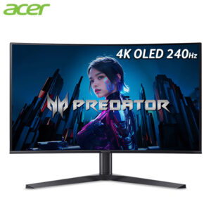 宏碁acer 掠夺者X32 X 32英寸QD-OLED 4K曲面显示器240Hz 0.03ms HDR400