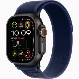 Apple Watch Ultra 2 黑色 野径回环式表带 蓝色（ Blue）,M/L