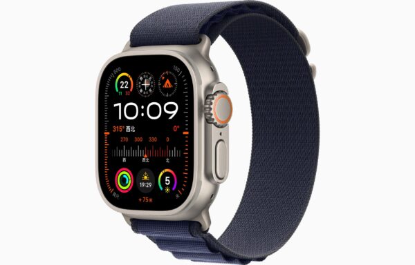 Apple Watch Ultra 2 原色 高山回环式表带 海军蓝色 （ navy）,S
