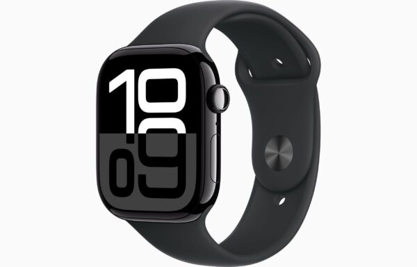 Apple Watch Series 10 黑铝 46mm GPS+Cellular   编织 回环运动型 浓黑