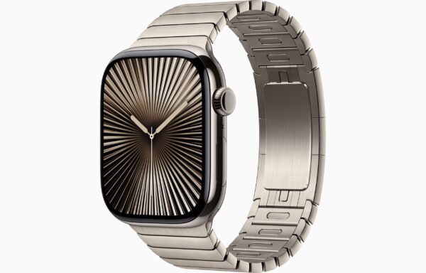 Apple Watch Series 10 原色钛 46mm GPS+Cellular   不锈钢 链式 原色