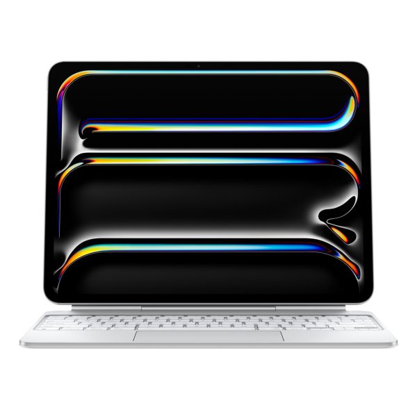 Apple 妙控键盘 - 适用于 13 英寸 iPad Pro (M4) - 英式英语 - 白色