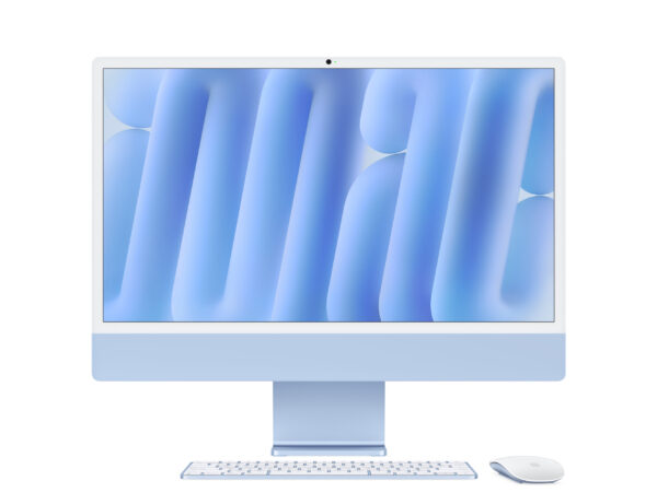 Apple M4 iMac （10+10+16）24G+256G 纳米屏 蓝色（Blue）