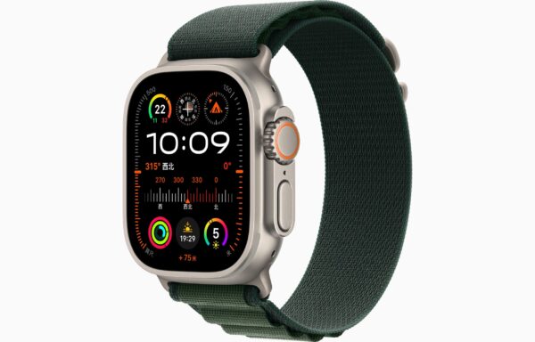Apple Watch Ultra 2 原色 高山回环式表带 暗绿色 （dark-green）,M