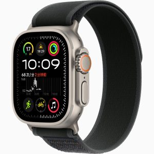 Apple Watch Ultra 2 原色 野径回环式表带  黑色 （Black）,S/M