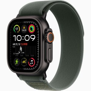 Apple Watch Ultra 2 黑色 野径回环式表带 绿色 （green）,M/L
