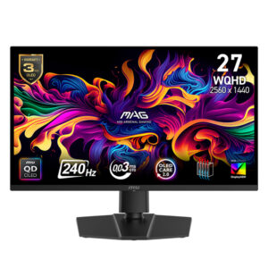 微星MAG271QP QD-OLED X24 26.5英寸2K电竞显示器240Hz 0.03ms HDR
