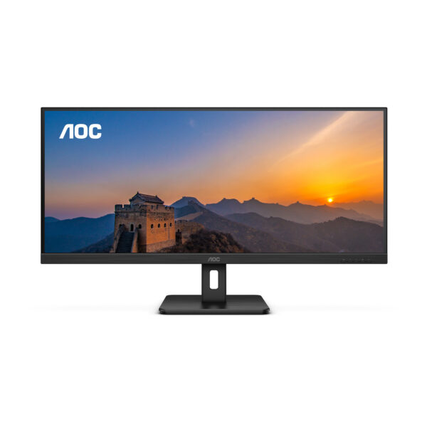 AOC U34E2M 显示器 黑色