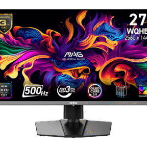 微星 MAG 272QP QD-OLED X50 显示器 黑色