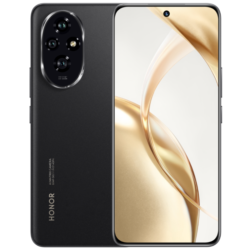 荣耀200 12GB+256GB 绒黑色 双卡 全网通版