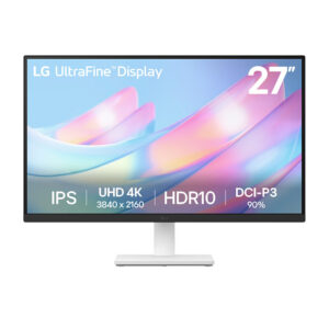 LG 27US500 显示器 白色