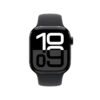 Apple Watch Series 10 GPS款42mm亮黑色+黑色 M/L