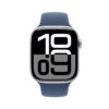 Apple Watch Series 10 GPS款46mm银色+丹宁色M/L