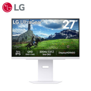 LG 27GS86Q-W 显示器 白色