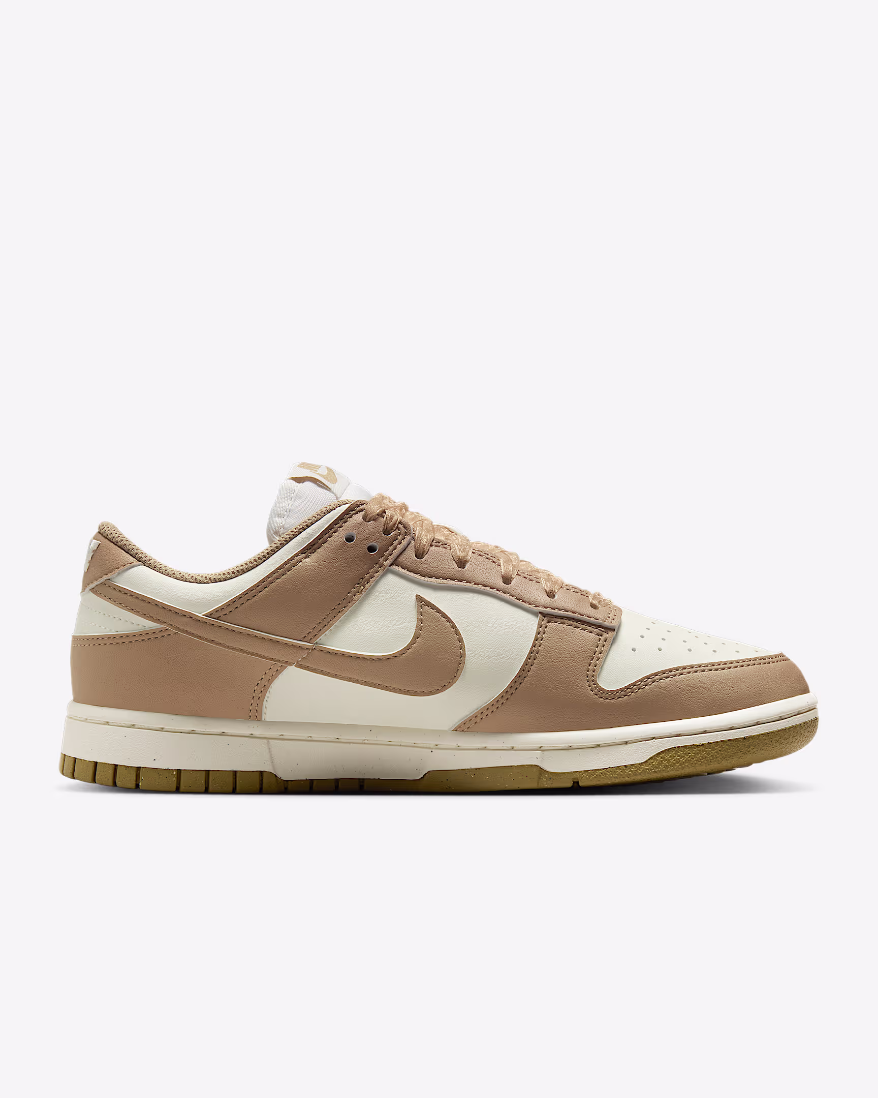 Nike Dunk Low Next Nature （woman Sail white/apricot brown）