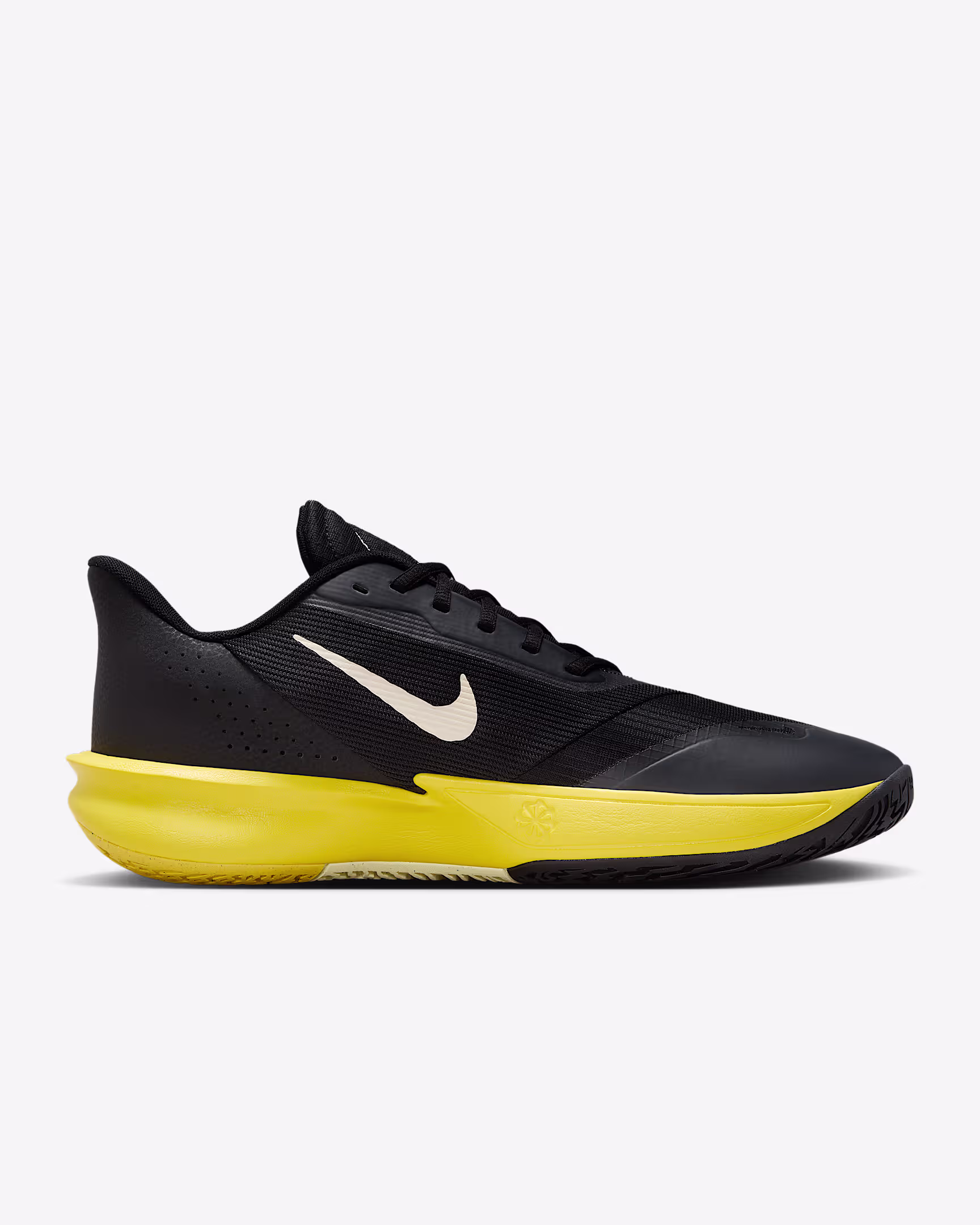 Nike Precision 7 （man Black/glowing yellow/coconut milk color）