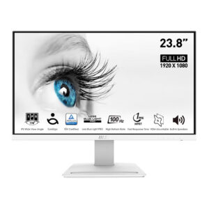 微星 MP243XW 显示器 白色