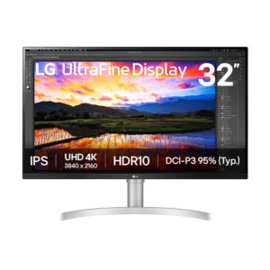 LG 32UN650K-W 显示器 白色